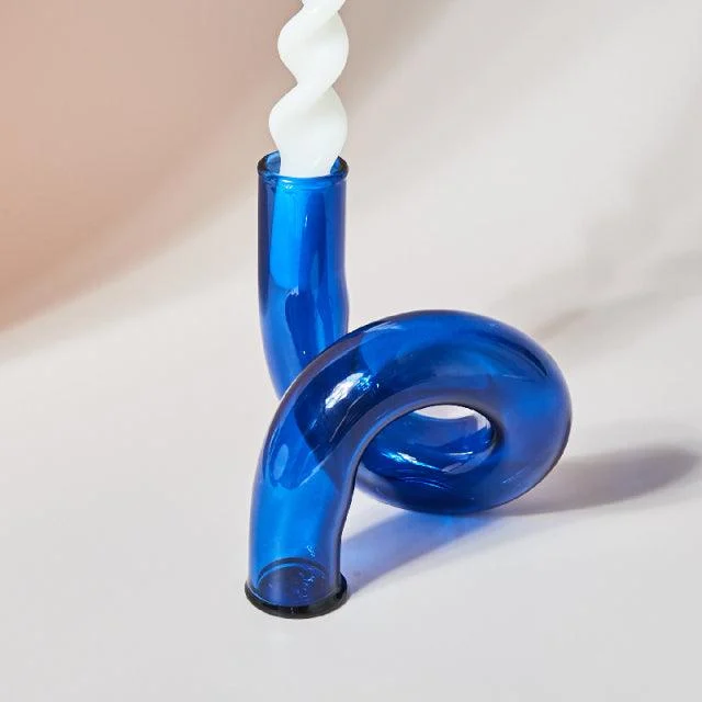Beautiful Spiral Glass Vase -  - #tag1#