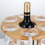 Beautiful Wine Bottle Storage Shelf tag1