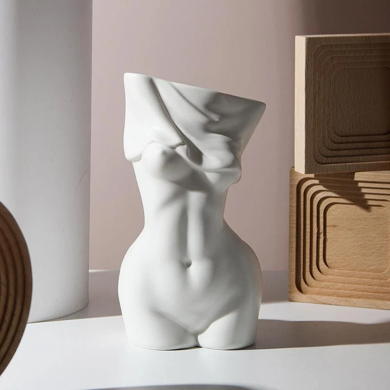 Beautiful Woman Ceramic Vase -  - #tag1#