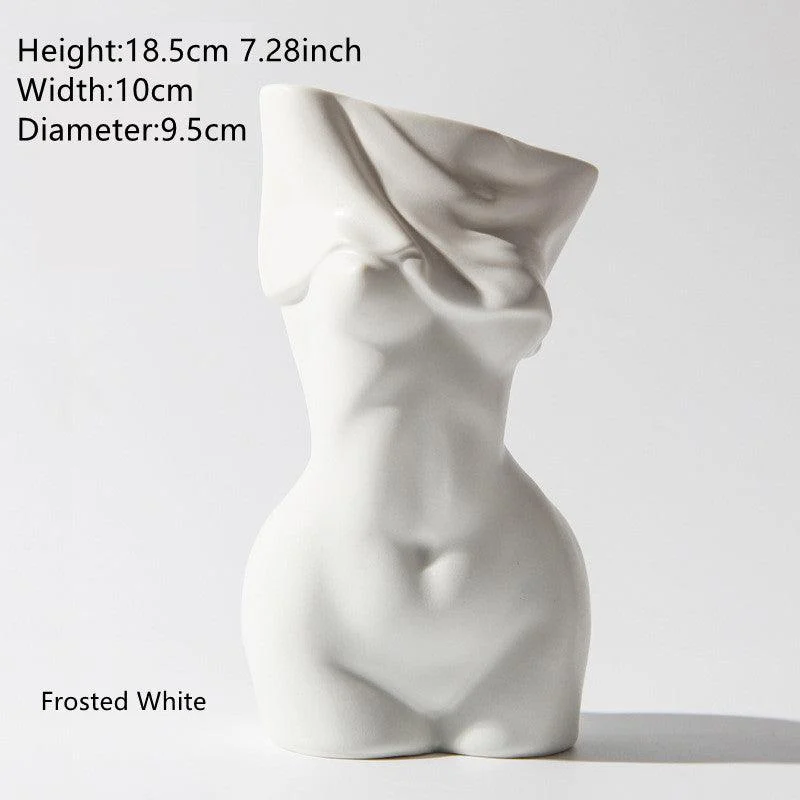 Beautiful Woman Ceramic Vase -  - #tag1#