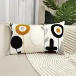 Beautiful cushion with Bohoo cushion cover tag1