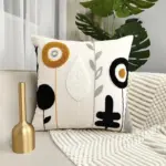 Beautiful cushion with Bohoo cushion cover tag1