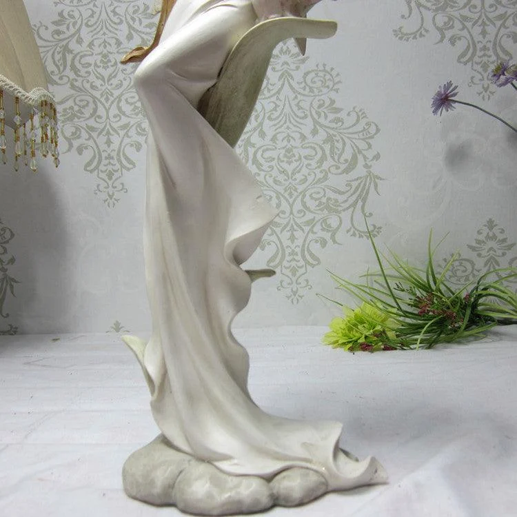 Beauty Girl Angel Fairy Resin Crafts Sculptures and Statues -