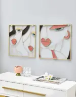 Beauty_Trio_-_3-piece_abstract_face_metal_silhouette_set_for_wall_decoration_-_-_tag1_-4148503 Beauty Trio 3 piece abstract face metal silhouette set for wall decoration tag1
