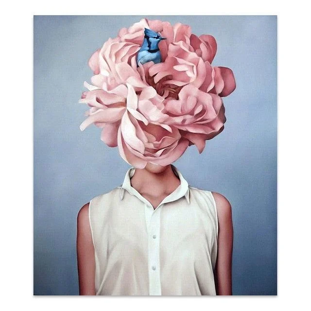 Beauty with Flowers -  - #tag1#
