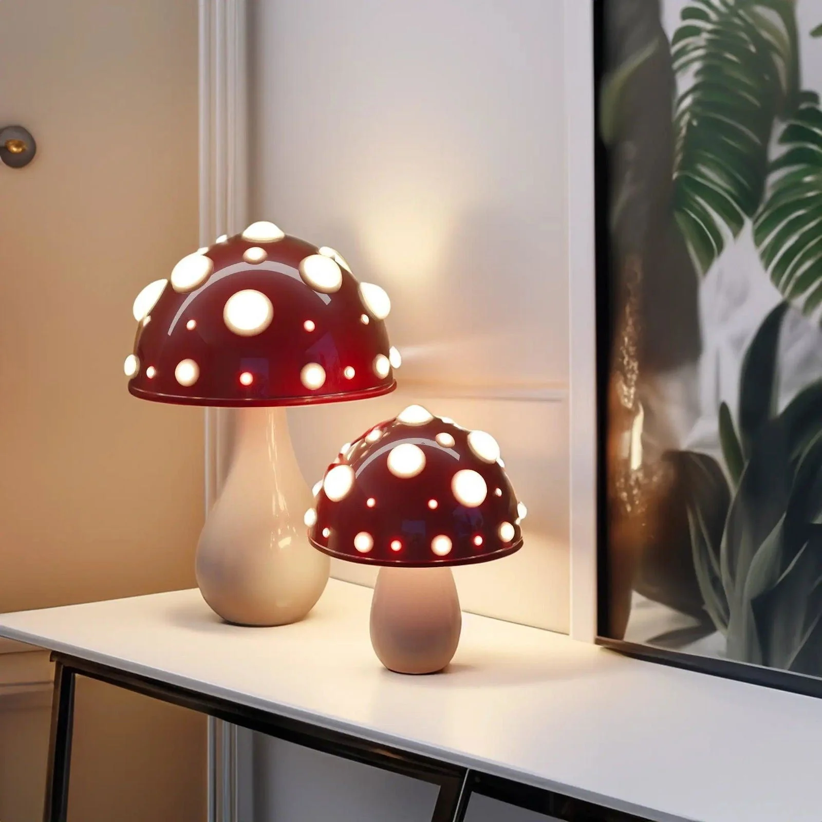 Bedroom lamp - GlowMush - Mushroom design - Peaceful atmosphere -  - #tag1#