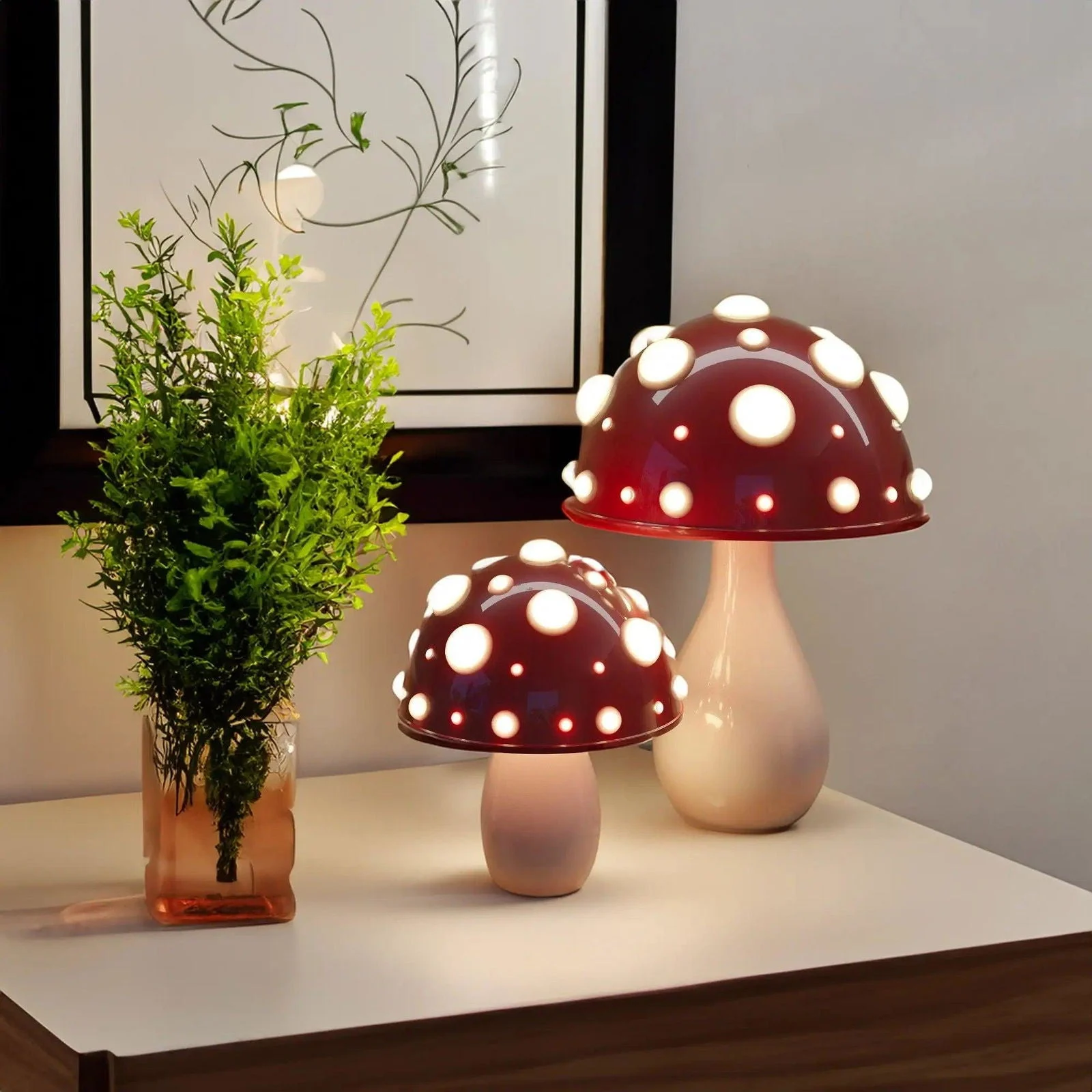 Bedroom lamp - GlowMush - Mushroom design - Peaceful atmosphere -  - #tag1#