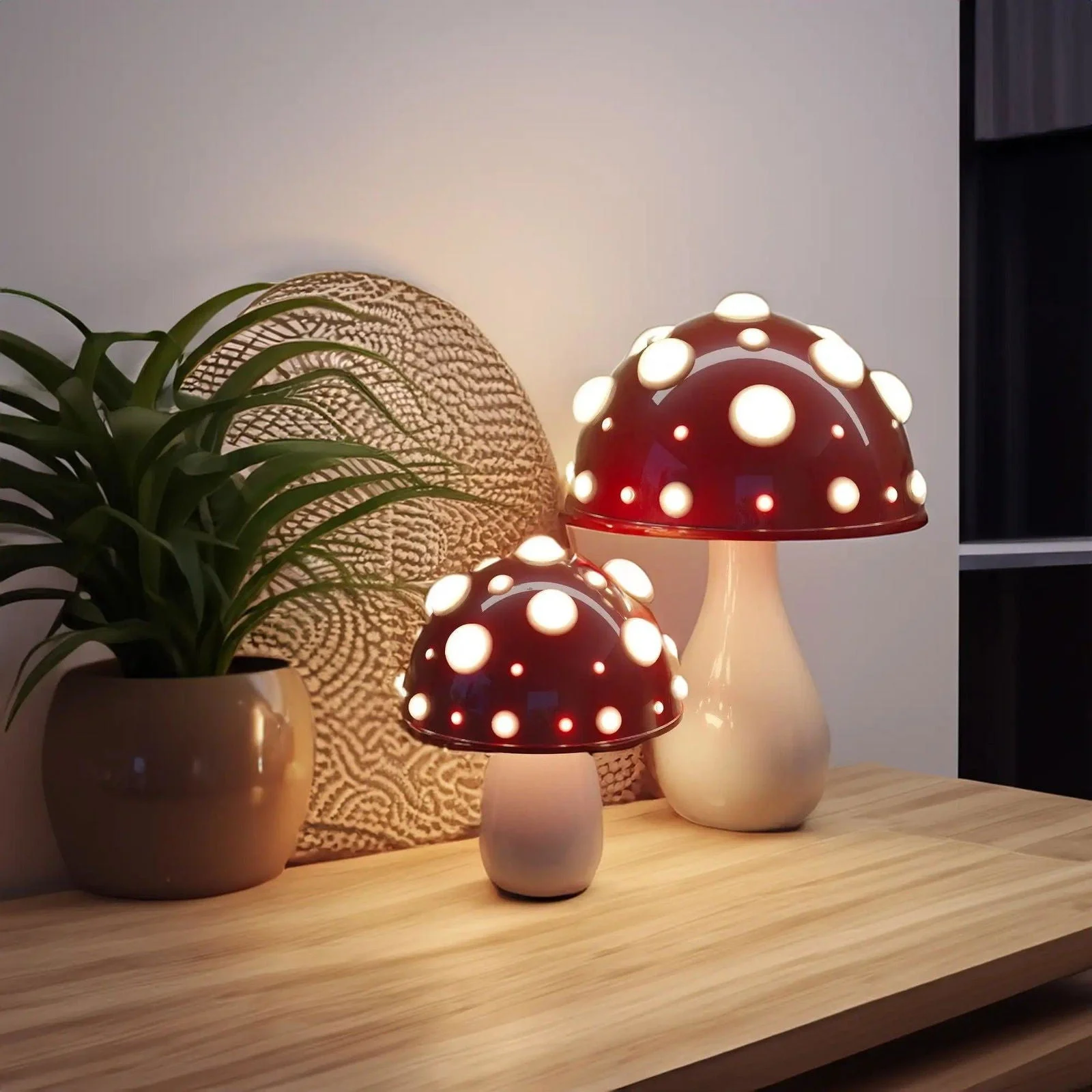 Bedroom lamp - GlowMush - Mushroom design - Peaceful atmosphere -  - #tag1#