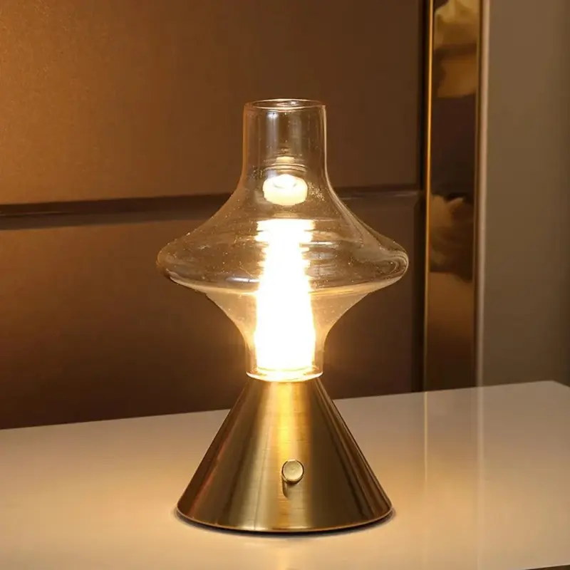 Bedside bedroom retro table lamp rechargeable LED touch light restaurant decoration design atmosphere light.jpg 10e2e6af aacf 4e25 8a43 5b6d2380d693