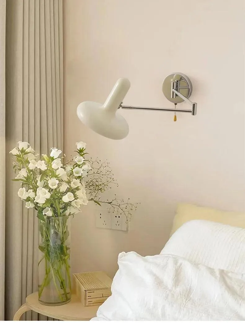 Bedside Wall Lamp Cream style Nordic -