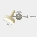 Bedside Wall Lamp Cream style Nordic
