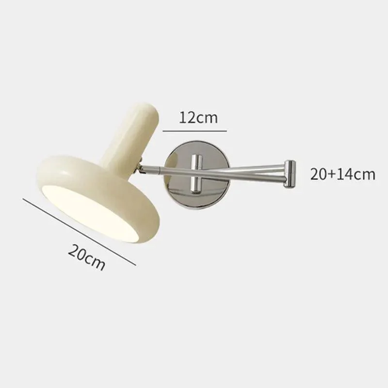 Bedside Wall Lamp Cream style Nordic -