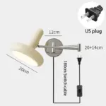 Bedside Wall Lamp Cream style Nordic