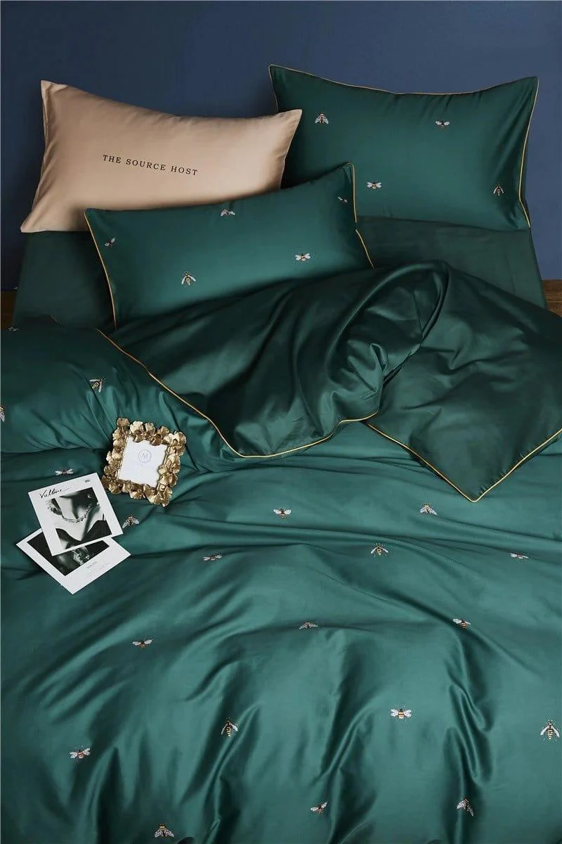 BeeGreen – Duvet Cover Set Made of Egyptian Cotton -  - #tag1#