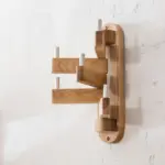 Beech Wood Towel Rack tag1