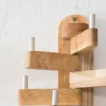 Beech Wood Towel Rack tag1