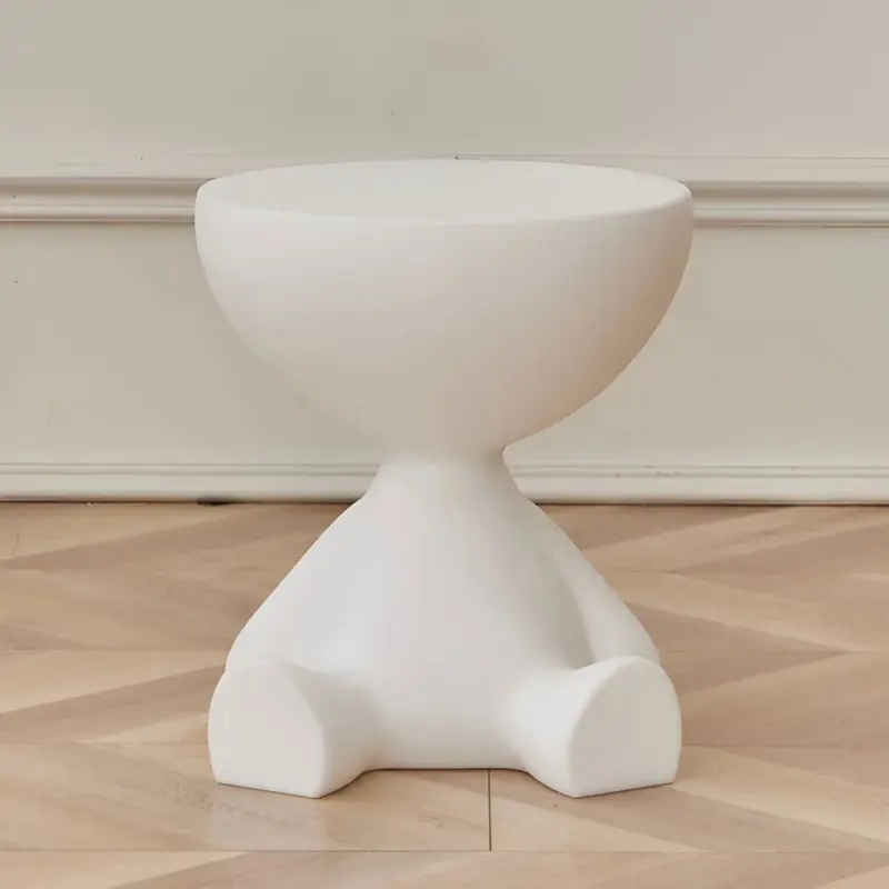 Beef Cream Side Table Black Round Coffee Table Cute Plastic Side Table tag1