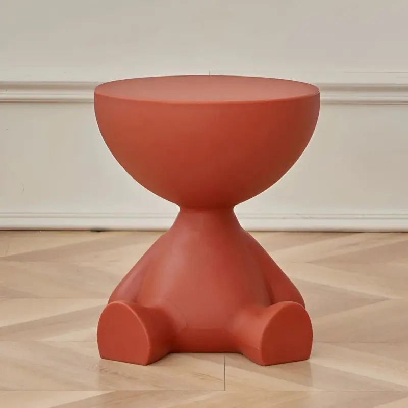 Beef Cream Side Table Black Round Coffee Table Cute Plastic Side Table tag1