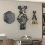 Beer light wall clock Luxury decoration with light tag1