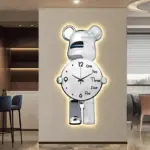 Beer light wall clock Luxury decoration with light tag1