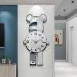 Beer light wall clock Luxury decoration with light tag1