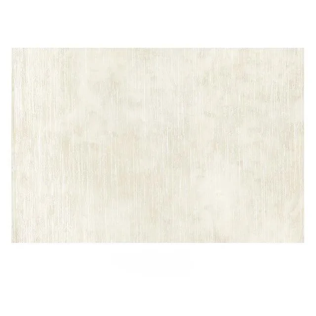 Beige Clean Minimal Striped Rug Carpet Large Area Bedroom Balcony -
