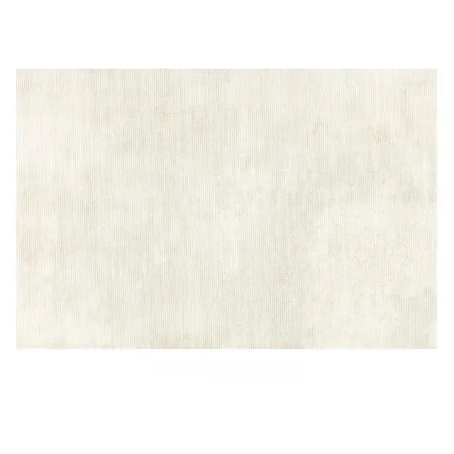 Beige Clean Minimal Striped Rug Carpet Large Area Bedroom Balcony -