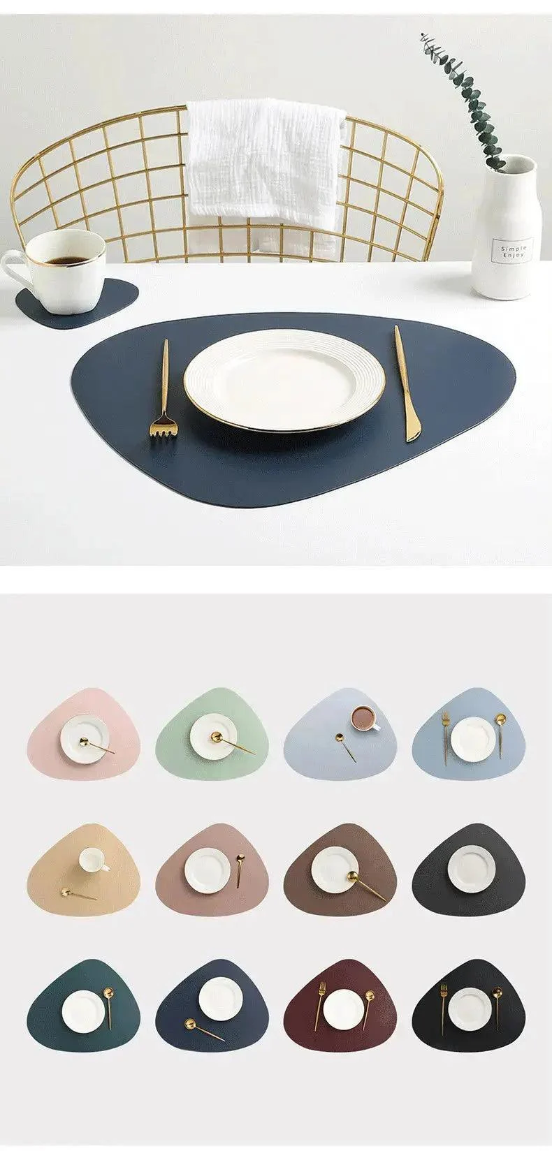 Belgian Minimalist Placemat -  - #tag1#