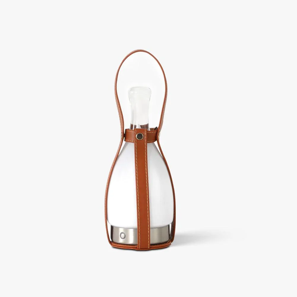 Bell Portable Leather Glass Table Lamp -  - #tag1#