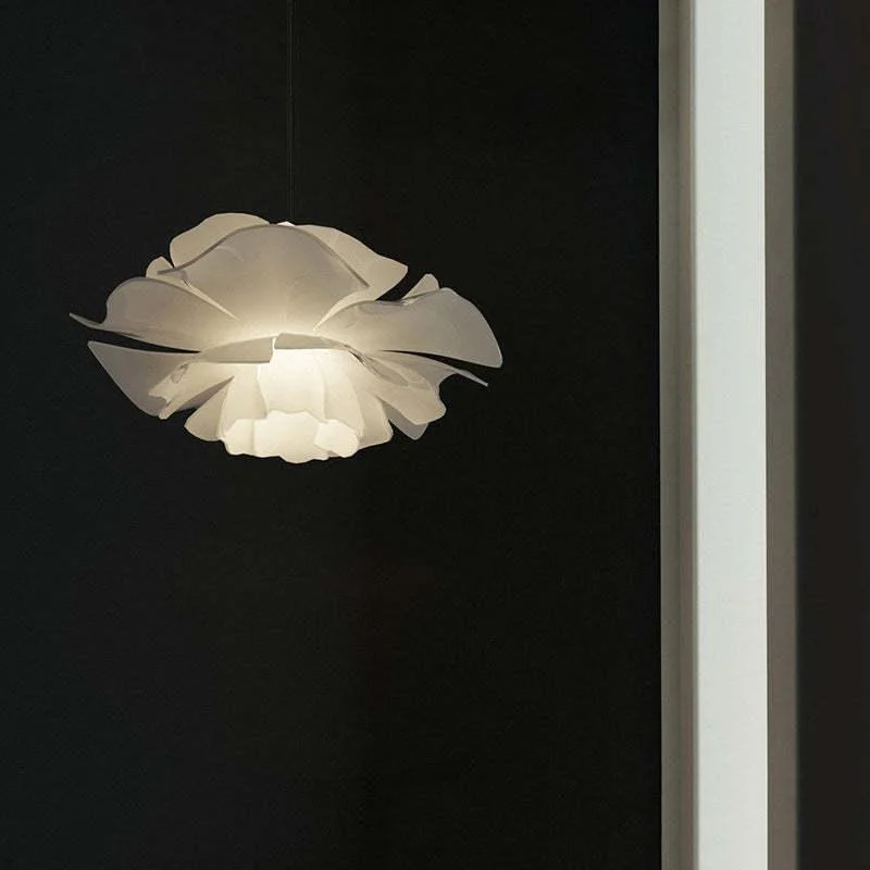 Bella Modern Design Pendant Lamp Flower White Metal Living Room Bedroom -  - #tag1#