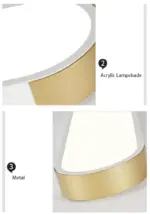 Bellarose LED Ceiling Light tag1