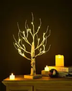 Berkenboom Warm Wit Licht Op Tafelblad Kleine Led Boom Kunstmatige Decoratieve Tak Boomlamp Voor Kerstvakantie Thuis ae36dbb8 bc76 482c b865 116eef33c589