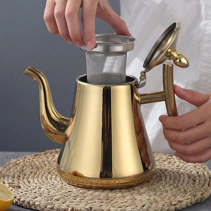 Best Induction Kettle with Filter - Durable Stainless Steel Tea Kettle -  - #tag1#