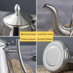 Best Induction Kettle with Filter Durable Stainless Steel Tea Kettle tag1