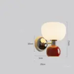 Bianqui Double Dome Wall Lamp tag1