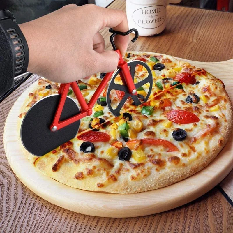 Bicycle Wheel Roller Pizza Cutter -  - #tag1#