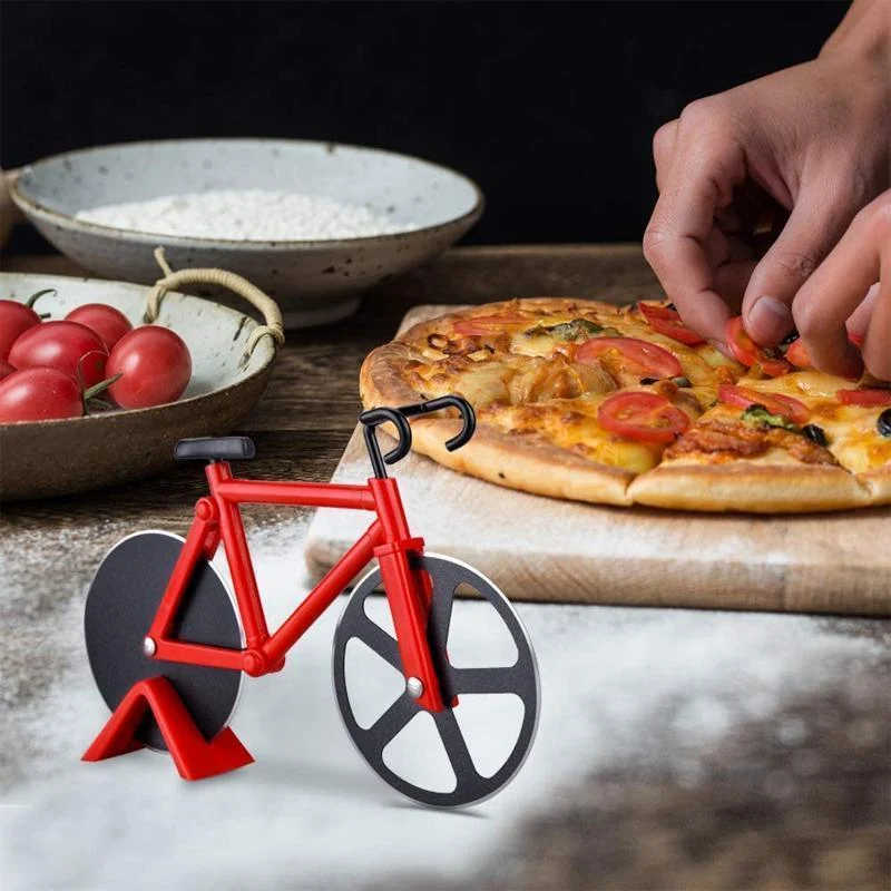 Bicycle Wheel Roller Pizza Cutter -  - #tag1#