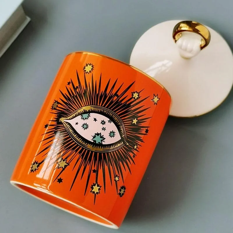 Big Eye Jar Starry Sky Jar Handmade Home Decoration Storage -  - #tag1#