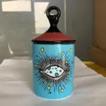 Big Eye Starry Sky Candle Holder With Lid tag1