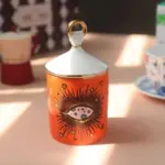 Big Eye Starry Sky Candle Holder With Lid tag1
