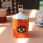 Big Eye Starry Sky Candle Holder With Lid tag1