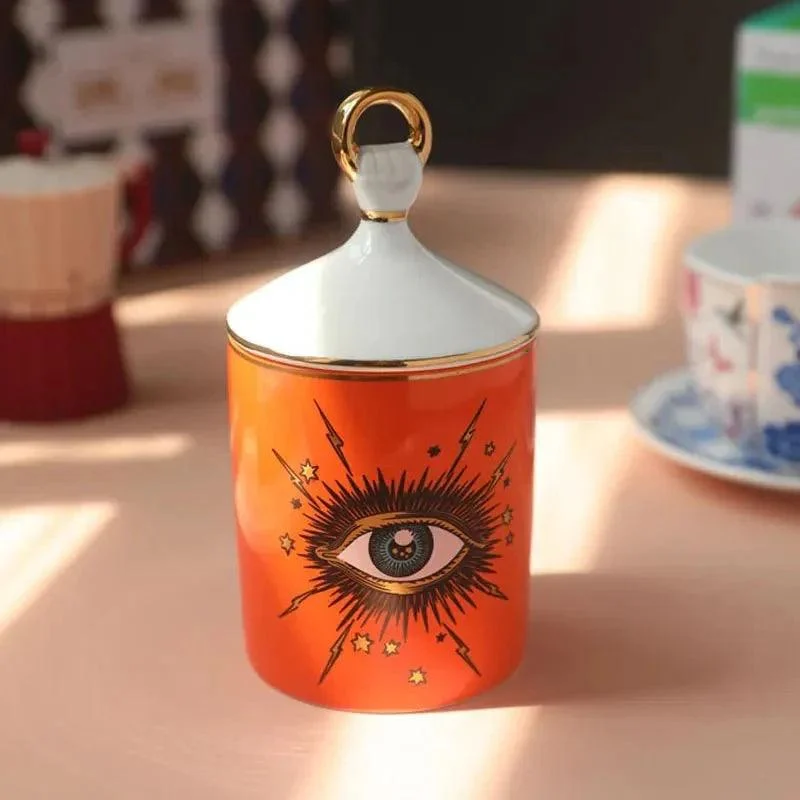 Big Eye' Starry Sky Candle Holder With Lid -  - #tag1#