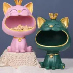 Big_Mouth_Cat_Key_Storage_Tray_Light_Luxury_Sculpture_-_-4137785 Big Mouth Cat Key Storage Tray Light Luxury Sculpture