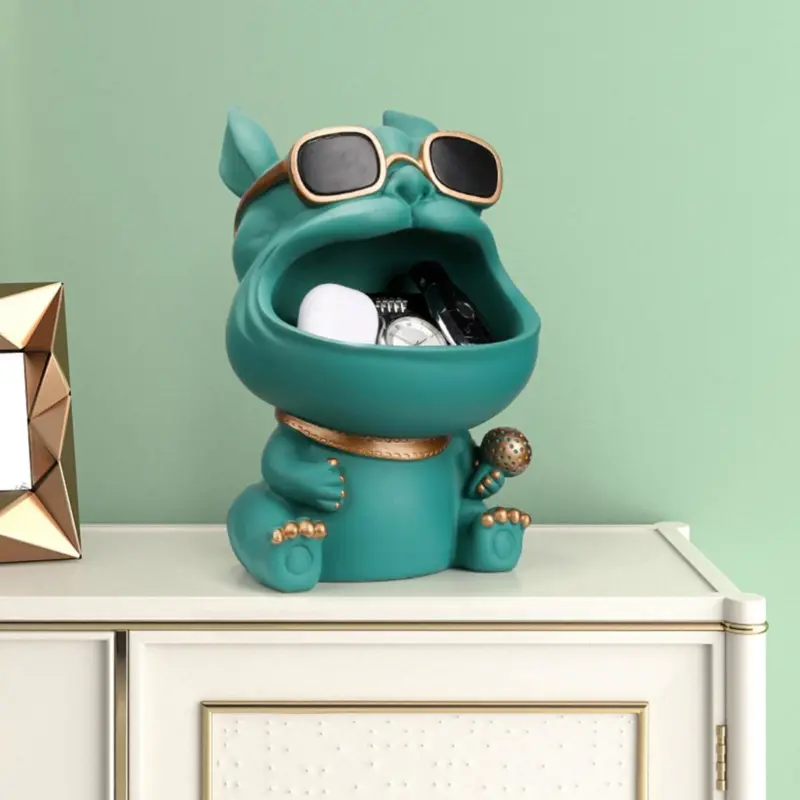Big Mouth French Bulldog Storage tag1
