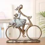 Bike_Family_Resin_Figurine_-_-4137860 Bike Family Resin Figurine