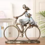 Bike_Family_Resin_Figurine_-_-4137866 Bike Family Resin Figurine