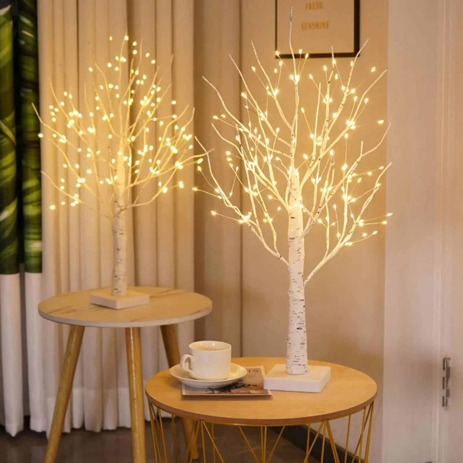 Birch Tree Lamp -