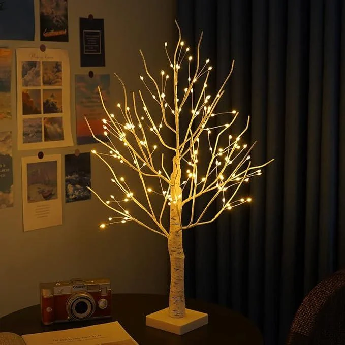 Birch Tree Lamp -