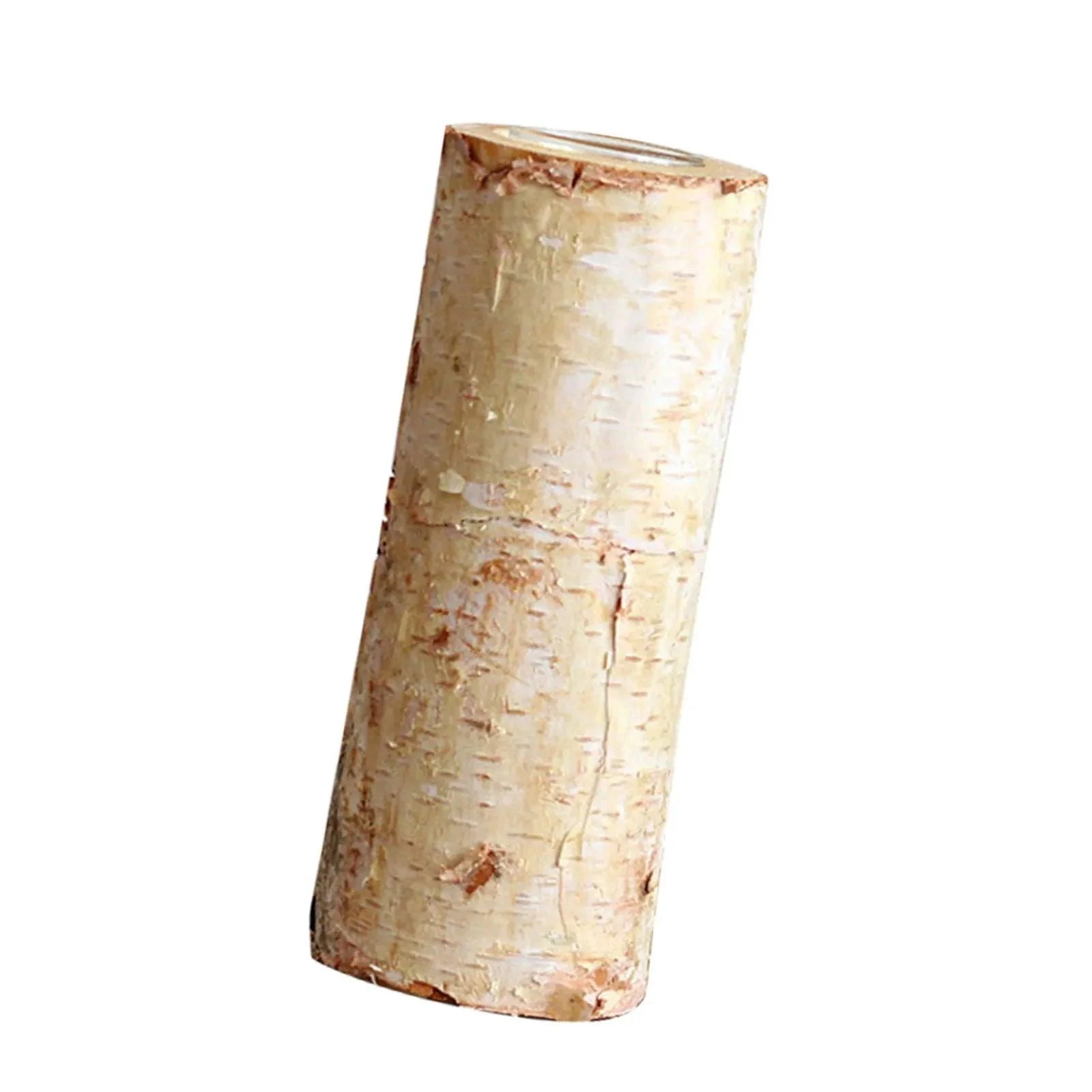 Birch Wood Candle Holder -