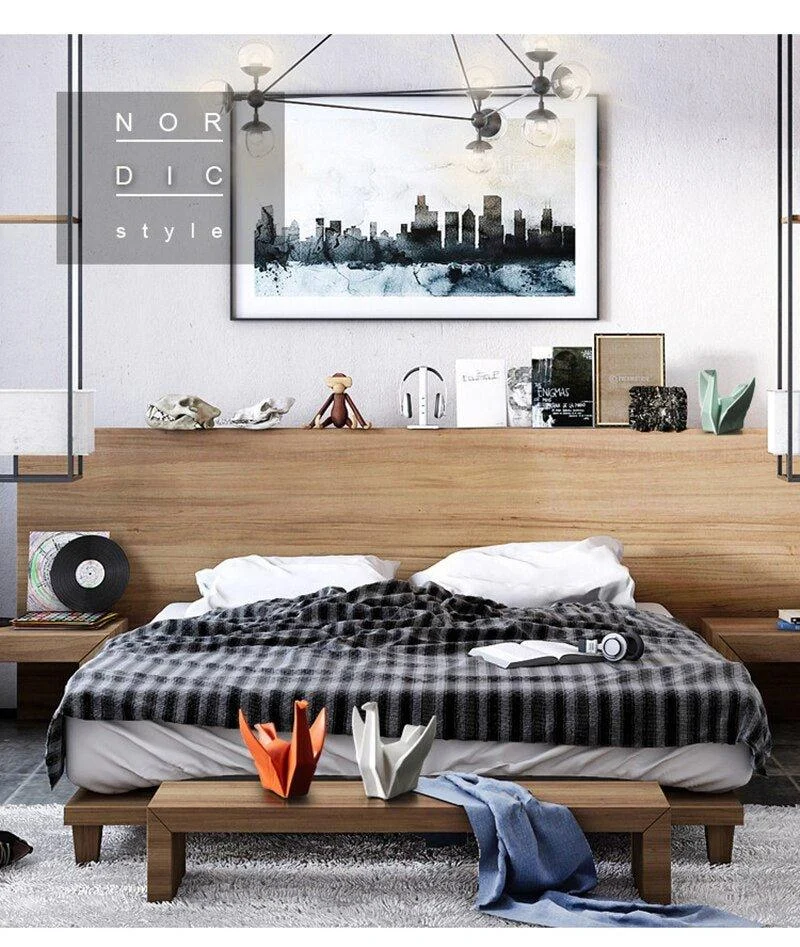 Bird Abstract Origami Ceramic Home Decor Sculpture -